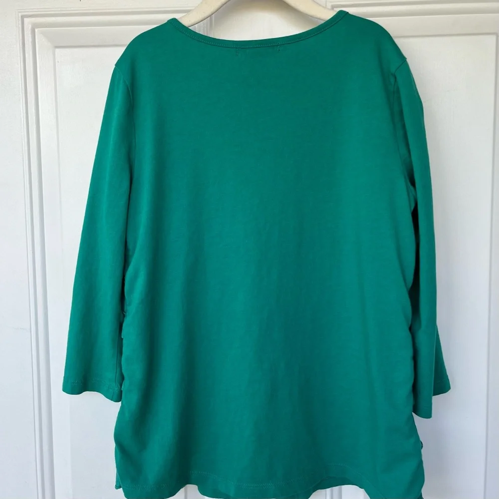 •Gap Kids• Girls Sequin Trimmed Long Sleeve Top - Size 10 (Medium)